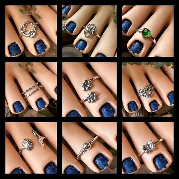 Bundle Toe Rings - Picture 1 of 2